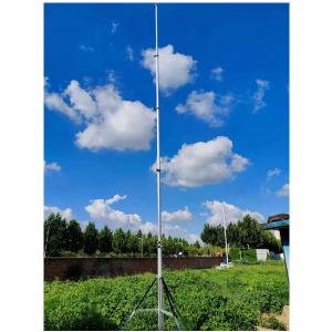 Cheap Hand Push Up Telescopic Antenna Mast Locked by Flexible Tip for sale