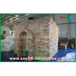 Inflatable Tent Customized Full Printing Inflatable Photo Booth , Portable