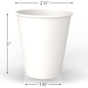 Milk Tea White Xmas 207.015ml 7 Oz Disposable Paper Cups With Lids