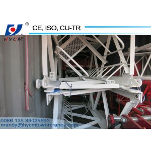 QTD4015/40m Boom Luffing Jib Tower Crane 6T Load Split Mast Section Save