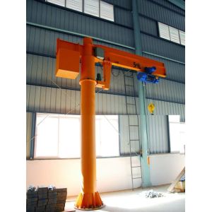 Light Weight Column Mounted Jib Crane Hydraulic Mobile 10 Ton Overload