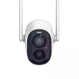 China Glomarket Tuya Smart Home Wireless Camera Night Vision Video Surveillance Two-way Voice Intercom White Security Systems on sale
