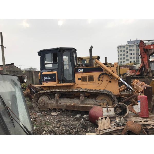 178hp Engine Power Used CAT Bulldozer D6G Original Paint Ripper Available