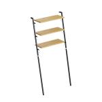 Floor Space Optimization Over Toilet Storage Rack With Rust-Resistant Features