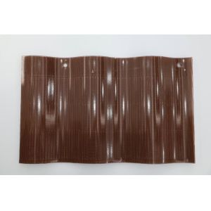 High Efficiency Curved Solar Roof Tiles 50W BIPV Solar Power Tiles