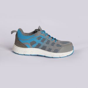 Comfortable OEM Fly Knit Safety Shoes Lining Air Mesh Tongue Nylon Fabric Gusset