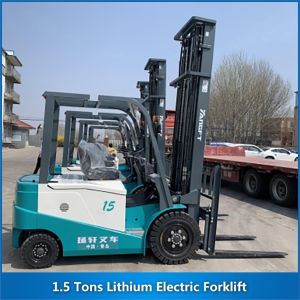 Lithium 1.5 Ton Electric Forklift CPD15 1500KG