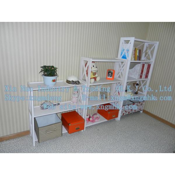 Wood magazine rack, wooden racks, wooden bookcase, wooden flower pot holder