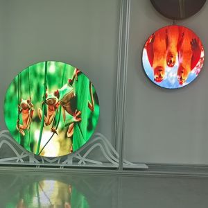 Creative Round LED Screen SMD1515 RGB Naked Eye 3D LED Screen Waterproof