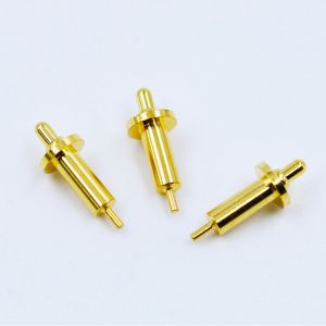 Customized 120g±20% Spring Force DC12V Brass Pogo Pin For Through Hole
