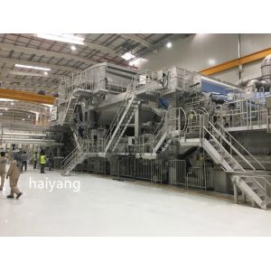 3800mm Corrugated Paper Making Machine 80T / D Harmless 240G / M2