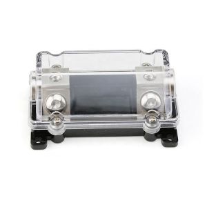 Without Display Vehicle Audio Inline ANL Bolt Down Automotive Fuse Holder Block
