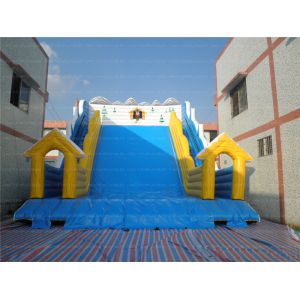 Cheap Giant Snowman Inflatable Slide (CYSL-25) for sale