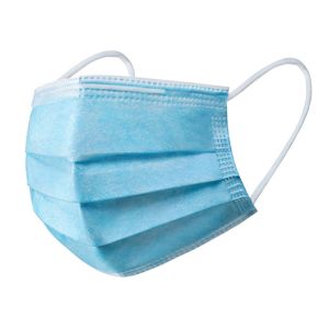 Three Ply Disposable Surgical Mask Non Toxic Protection Against Exposure