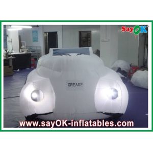 Customized Advertising Events Lenghth 3m Inflatable Car 2 Head Led Bulbs