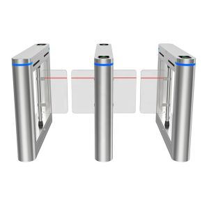 High Security Pedestrian Access Control Automatic Swing Gate Turnstile 304