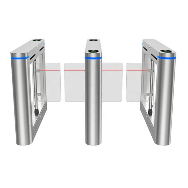 High Security Pedestrian Access Control Automatic Swing Gate Turnstile 304