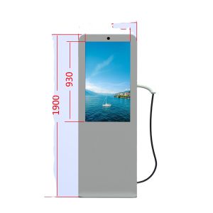 Car Charging Station 3000cd/m2 IP65 LCD Digital Signage 43"