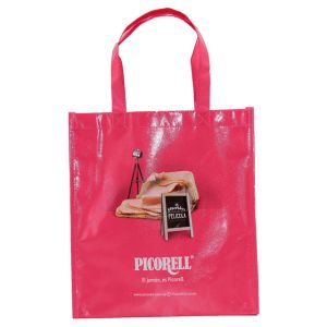 China Eco Reusable Large Shopping PP Woven Hand Bag on sale