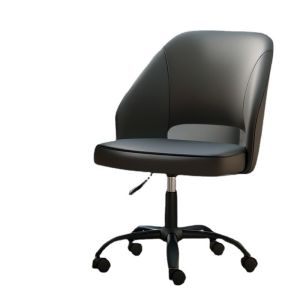 PU Leather Executive Swivel Style Ergonomic Computer Meeting Chair with Fixed