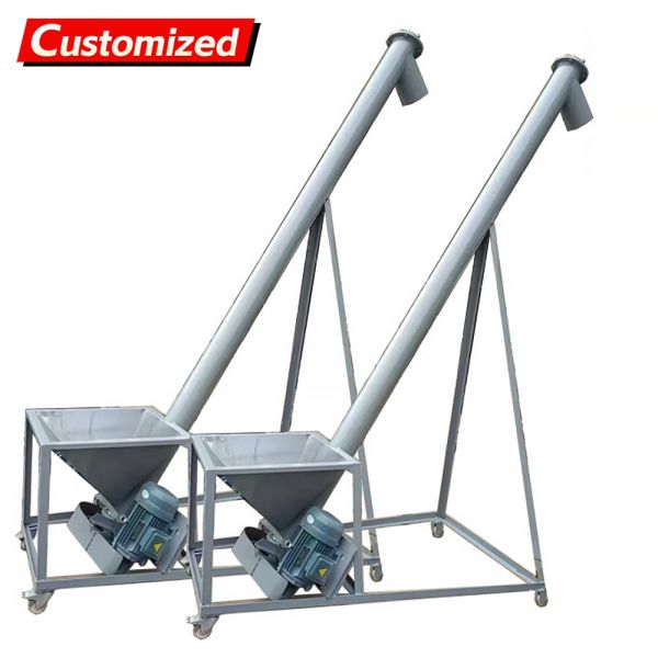 Quality Custom Stainless Steel Screw Auger Feeder with 0-45 Degrees Inclination for Dust-Free and Efficient Energy-Saving Operation wholesale