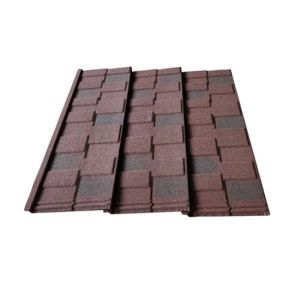Color Stone Coated Bond Tile AZ100 Elite Tile/ Shingle Tile Metal Tile 50 Years
