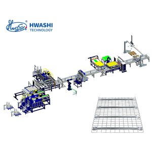 China New-Grade Automation for Wire Mesh Deck Shelving – Hwashi’s Production Line Delivers on sale