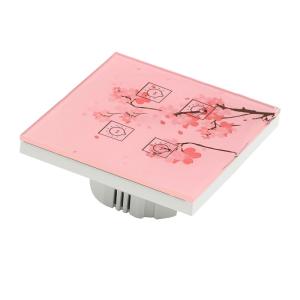 Cheap Glomarket Tuya Zigbee Eu Standard Wireless 1/ 2/ 3 /4 Gang With Neutral Smart Touch Screen Wall Switch For Home for sale
