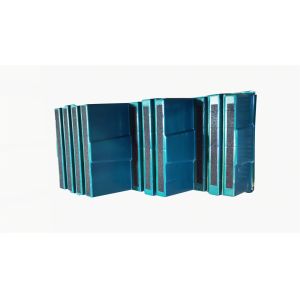 Heavy Duty Polyethylene Plastic Single Step Stool Safety Smooth Finished