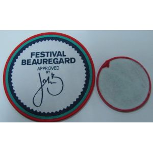 Custom Woven Patch With Embroidery Merrow Border For Hats/Garment