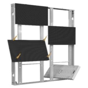 P3.9 Outdoor Fixed LED Display Aluminum 29kg Full Front Access 6000nits