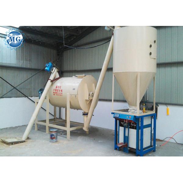 Quality 3t/H Gypsum Tile Adhesive Mixing Machine Material Feeding Manual Batching wholesale