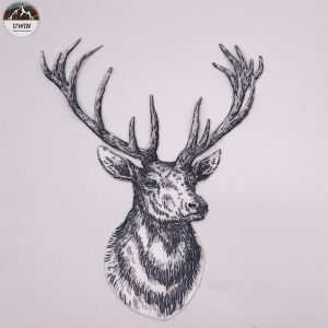 Unique Custom Made Embroidered Patches For Jeans , Jackets , Clothes