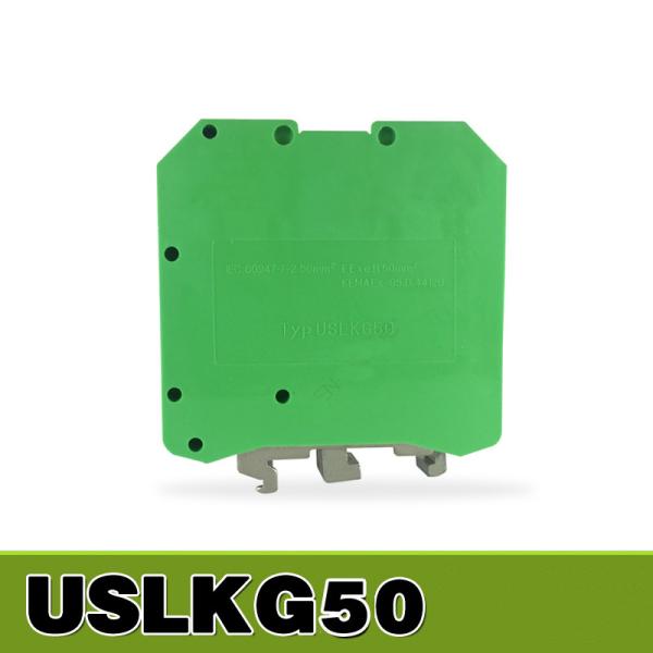 USLKG-50 UK Series DIN Rail Screw Clamp Grounding Terminal Blocks Replace
