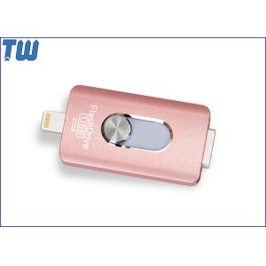 3IN1 Double Side Sliding OTG Function 8GB USB Memory Stick Pen Drive