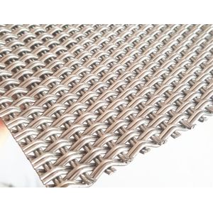 Gateway Mesh Architectural Wire Mesh , Elevator Cabs Fashioned Wire Mesh