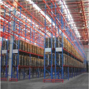 Customized Steel VNA Pallet Rack / Heavy Duty Industrial Pallet Racking