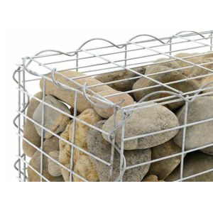 Heavily Galvanized Welded Mesh Rock Filled Gabions 75×75mm Rustproof