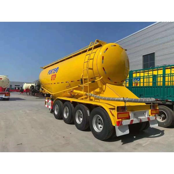 Quality Van-type 45cbm Cement Tanker Trailer Heavy Loads Durable Not Self-dumping wholesale