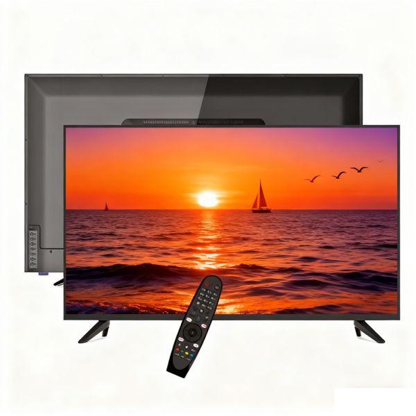 Quality 60000piecesMonth Smart LED TV Black with 2 USB Ports Supporting Interactive Presentations and Digital Collaboration wholesale