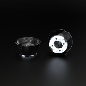 Durable TIR Led Lens Fit COB Light Source 24 Degree Heat Resistance