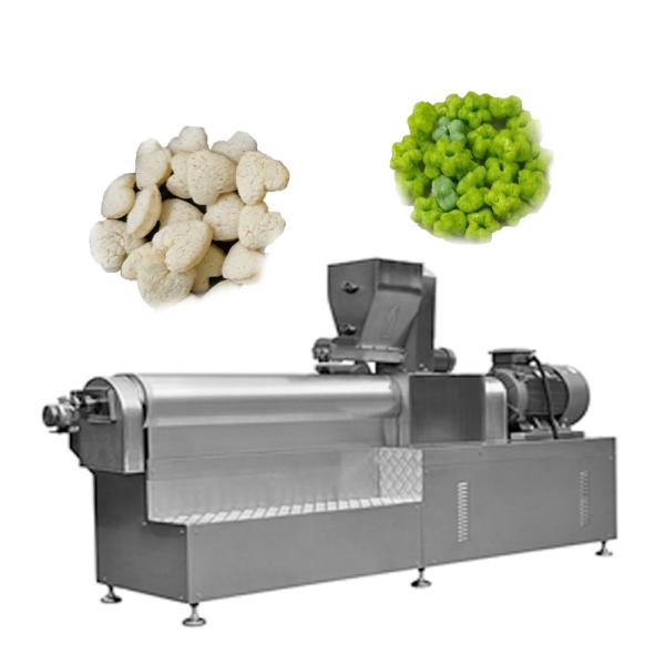 Compact Automatic Soya Chunk Snack Making Machine For Space Saving Snack