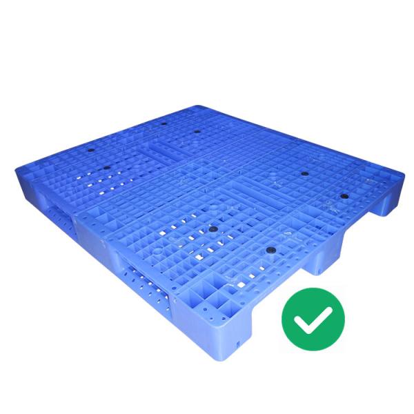 Quality Ergonomic Nestable Hygienic Plastic Pallet Warehouse HDPE 2000Kg Dynamic wholesale
