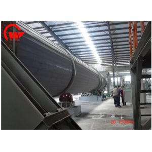High Strength Chicken Manure Dryer Machine , Durable Rotary Rice Dryer