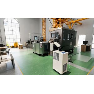 Solar Power Supply Air Spot Cooler High Speed For Industrial Workshops