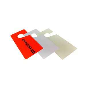 Rugged Plastic Safety Tag Identification Tag For Industrial