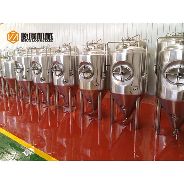 Micro Conical Fermentation Tank Stainless Steel SUS304 Material Polished Surface