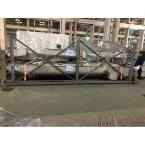 Transit Hopper Tube Screw Conveyor / Cement Screw Conveyor Speed Adjsutable