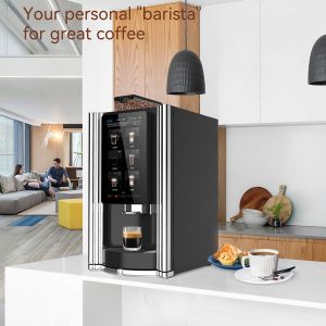 Freshly Ground Table Top Coffee Vending Machine 220V 60Hz