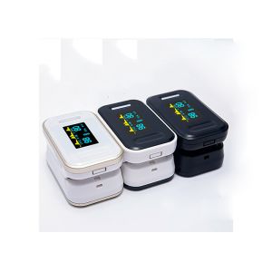 Digital Finger Oximeter OLED Pulse Oximeter with Two Color OLED Display SPO2 PR